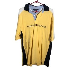 Tommy Hilfiger vintage short sleeve polo shirt. Sz Large